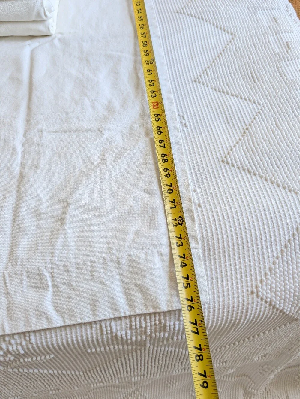 4 Linden Street Cream Cotton Curtain Panels  76